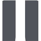  Stalak za biljke 2 pcs Antracit 24 x 24 x 75 cm Čelik | shoptok.hr