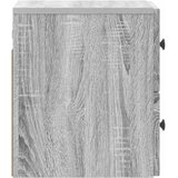  Noćni ormarić za montažu na zid Siva sonoma 33 x 34,5 x 40 cm | Eponuda.com
