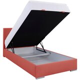 CARRYHOME POSTELJA Z VZMETNICO 90 cm x 200 cm , tekstil rdeča | Shoptok.si