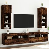 vidaXL TV ormarići s LED svjetlima 2 kom boja hrasta 30 5 x 30 x 90 cm | shoptok.hr