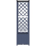  Povišeni krevet s mrežom i krovom Sivi 124,5 x 40 x 138 cm PP | Eponuda.com