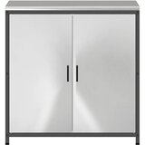  Kuhinjsko skladištenje HATTEM Srebrna 90 x 50 x 92 cm Čelik | Eponuda.com