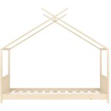  Otroški posteljni okvir iz trdne borovine 70x140 cm, (20650858) | Shoptok.si