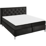 Boxxx POSTELJA BOXSPRING 160 cm x 200 cm , tekstil temno siva Cene