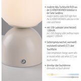 SCHÖNER WOHNEN 19218-39 - LED stona lampa RUDI, prigušiva, LED/1,2W/5V, siva | Eponuda.com