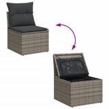  7-dijelni set vrtnih sofa sivi od poliratana | shoptok.hr