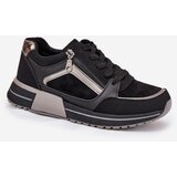 Boto Women's Sports Shoes With Zipper On Platform Black Larys | Shoptok.si