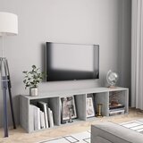 Ormarić za knjige/TV siva boja betona 143 x 30 x 36 cm Cijene