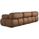 Makamii Smeđa sofa od imitacije kože 285 cm Lokua – | shoptok.hr