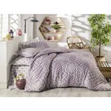  donjette - purple purplewhite ranforce single quilt cover set (eu) (it) | ePonuda.com