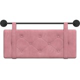  Držeće uzglavlje Zidne Ružičasta 110 x 55 x 5 cm Baršun - Ružičasta 100 cm bez LED | shoptok.hr