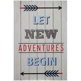 Premier Housewares Dječja slika 30x45 cm Let New Adventures Begin – | shoptok.hr