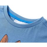  Dječja majica kratkih rukava srednje plava 104 | shoptok.hr