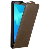 Cadorabo Ohišje, združljivo z Honor 7S / Huawei Y5 2018 v kava rjava - Zaščitni ovitek v obliki flipa z magnetnim zapiranjem, (20565178) | Shoptok.si