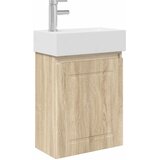 vidaXL Kopalniška omarica s tapo Sonoma hrast 45,5 x 22,5 x 84 cm, (5000245632) Cene