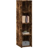 Visoka komoda dimljeni hrast 30x41x124 cm od konstruiranog drva | shoptok.hr
