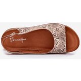 Maciejka Leather Women's Wedge Sandals | Shoptok.si