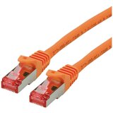 Roline 21.15.2673 RJ45 omrežni kabel\, Patch kabel CAT 6 S/FTP 3.00 m oranžna\, črna 1 kos, (20415189) | Shoptok.si