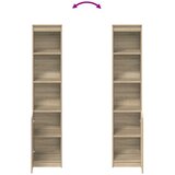  Visoka ploča sonoma hrast 37,5x35x180 cm izrađeno drvo | Eponuda.com