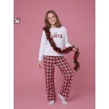 Sinsay Dvodijelna pidžama s božićnim natpisom s pamukom | shoptok.hr