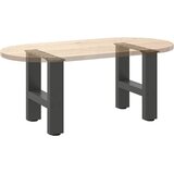  Noge za klub stolić antracit boje 2 kom 40 x (30-31) cm čelik | shoptok.hr
