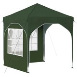 vidaXL Zložljivi šotor za zabave 192 x 192 x 245 cm Zelena, (5000218959) | Shoptok.si