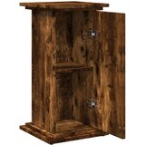 vidaXL Stojalo za shranjevanje dimljeni hrast 31x30x60 cm inž. les | Shoptok.si