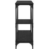  Konzolna stolica Crni hrast 88,5 x 30 x 75 cm Konstruirano drvo | Eponuda.com