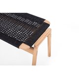 Gazzda Črna/v naravni barvi klop Klupa – | Shoptok.si