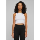 Urban Classics Women's cropped top white Cene