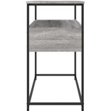  Konzolni stol siva boja hrasta 100x40x75 cm konstruirano drvo | Eponuda.ba