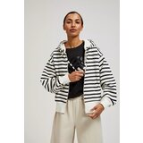 Marisse Women's Sweatshirt L-Bl-4307 White_Black | shoptok.hr