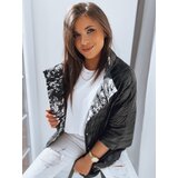 DStreet Kurtka damska PINK FLOWER czarna | shoptok.hr