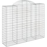  Lučne gabionske košare 20kom 200x50x160/180cm pocinčano željezo | shoptok.hr