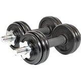 EB FIT podesive lijevanoželjezne bučice 2 × 7,5 kg u koferu | shoptok.hr
