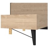 Tvilum Zakonska postelja v hrastovem dekorju 180x200 cm Ry – | Shoptok.si