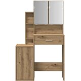  Toaletni stol s ladicama Umjetnički hrast 80 x 35 x 132 cm | shoptok.hr