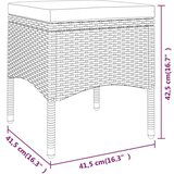  9-dijelni vrtni blagovaonski set od poliratana smeđi | shoptok.hr