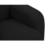 Micadoni Crna kutna garnitura od bouclé tkanine (promjenjiva) Molino – Home | shoptok.hr