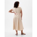 GAP Linen Shirt Midi Dress - Women's | Shoptok.si