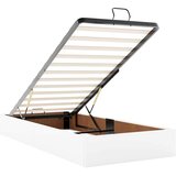  Okvir kreveta bez madraca bijeli 80x200 cm od umjetne kože | shoptok.hr