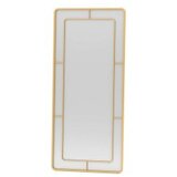 Hanah home Metalno ogledalo Edgea Gold | ePonuda.com