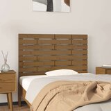  Stensko posteljno vzglavje medeno rjavo 106x3x63 cm borovina, (20736915) | Shoptok.si