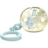 Suavinex Gold Premium Pacifier Clip držalo za dudo Blue 1 kos Cene