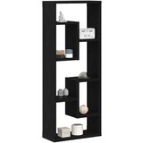 vidaXL Zidna polica crni hrast 36x16x90 cm inženjerski drvo | shoptok.hr