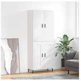 vidaXL Visoka komoda bijela 69 5x34x180 cm konstruirano drvo | shoptok.hr