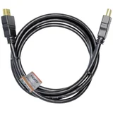 MaxTrack HDMI priključni kabel HDMI A utikač, HDMI A utikač 3.00 m crna C 215-3 L Ultra HD (4K) HDMI HDMI kabel