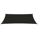  Jedro za zaštitu od sunca 160 g/m² crno 5 x 8 m HDPE | shoptok.hr
