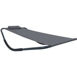 vidaXL Vrtni ležaj sivi 200 x 90 cm čelični Cijene
