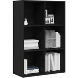  Ormar za knjige crni hrast 66x30x98 cm inženjerski drvo | Eponuda.ba
